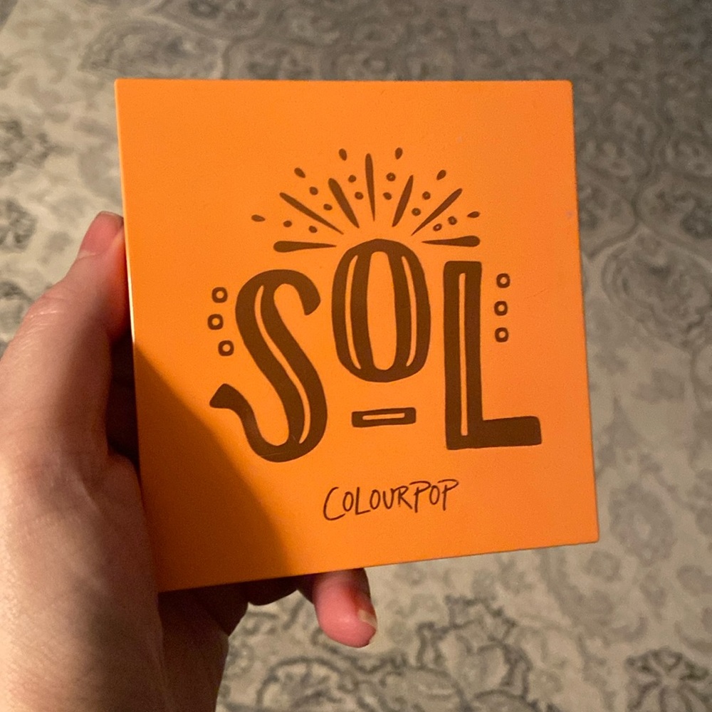 NEW ColourPop Sol Eyeshadow Palette